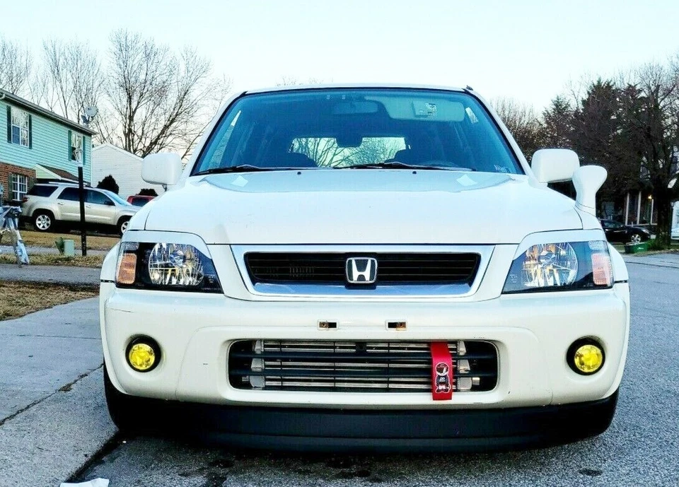 For Honda cr-v crv eyebrows eyelids eye line eyelash headlight cover 1996-2001  Foto 3 de 4