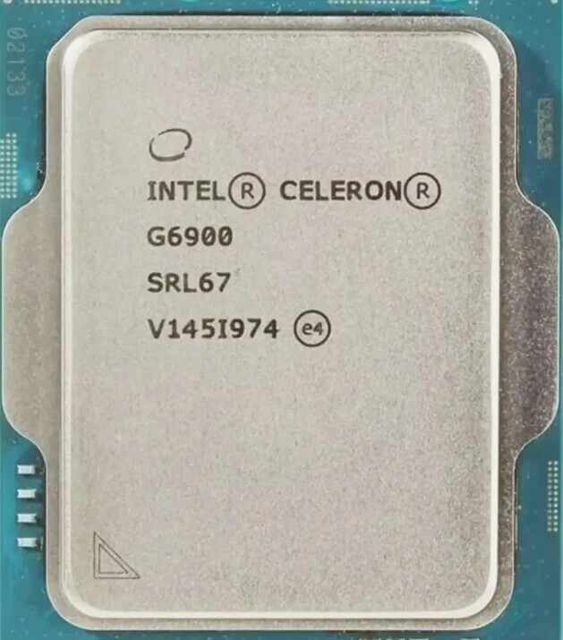 Intel Celeron G6900 Dual-Core Prozessor – 3,40 GHz, Ideal Für Einsteiger-PCs & Office