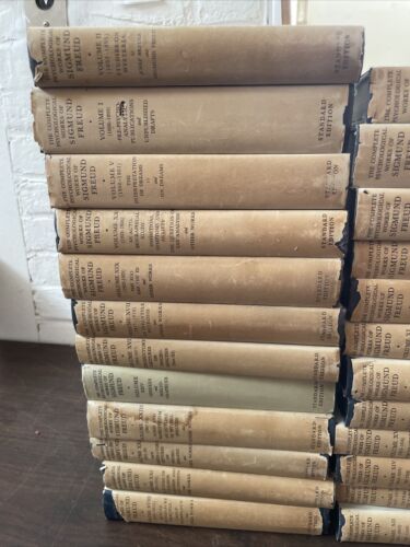 RARE The Complete Psychological Works of Sigmund Freud 24 BOOKS 1950s Hardcover - Picture 3 of 14