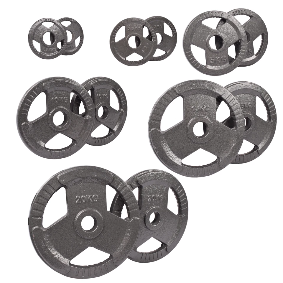Exersci Cast Iron Olympic weight plates 2 inch (Pair) 1.25 - 20kg - Image 2 of 4
