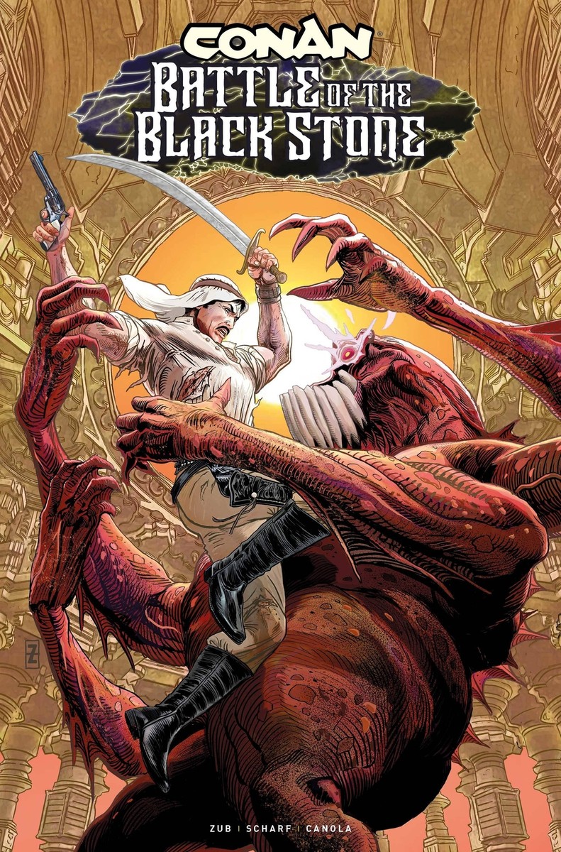 コナン・ザ・バーバリアン　battle of the blackstone CONAN BARBARIAN BATTLE BLACKSTONE #2 (OF 4) CVR C ZIRCHER (M TITAN