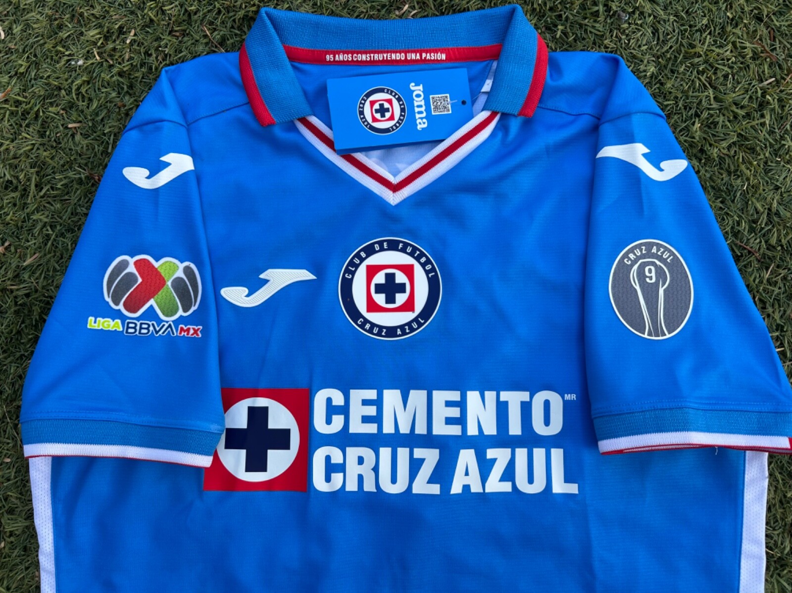 Sudadera Entrenamiento Joma Cruz Azul Full Zip 22/23 (Navy)