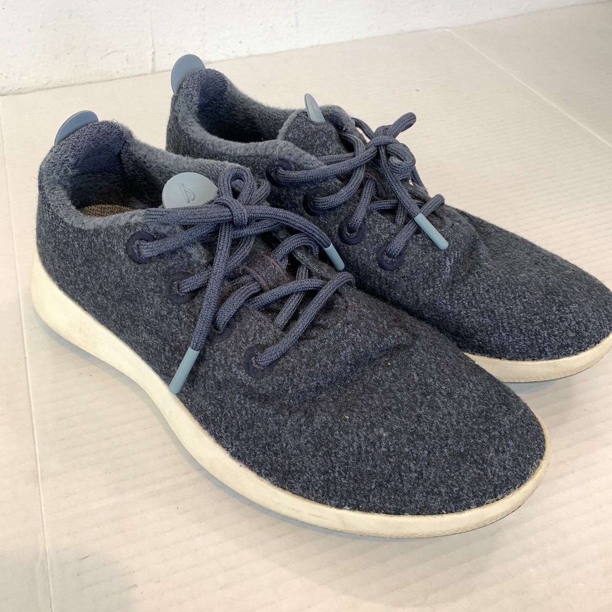 Allbirds Mens Wool Flyer Mizzle Navy Blue Running Shoes Sneakers - Size 10 M Allbirds Mens 10 Sneaker Shoes Wool Mizzle Running Navy Blue  main image 4
