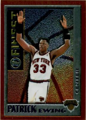 1995-96 Finest #M16 Patrick Ewing Mystery GREAT CARD!!