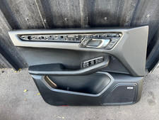 Türverkleidung Vorne Links Porsche Macan 95B Schwarz Leder