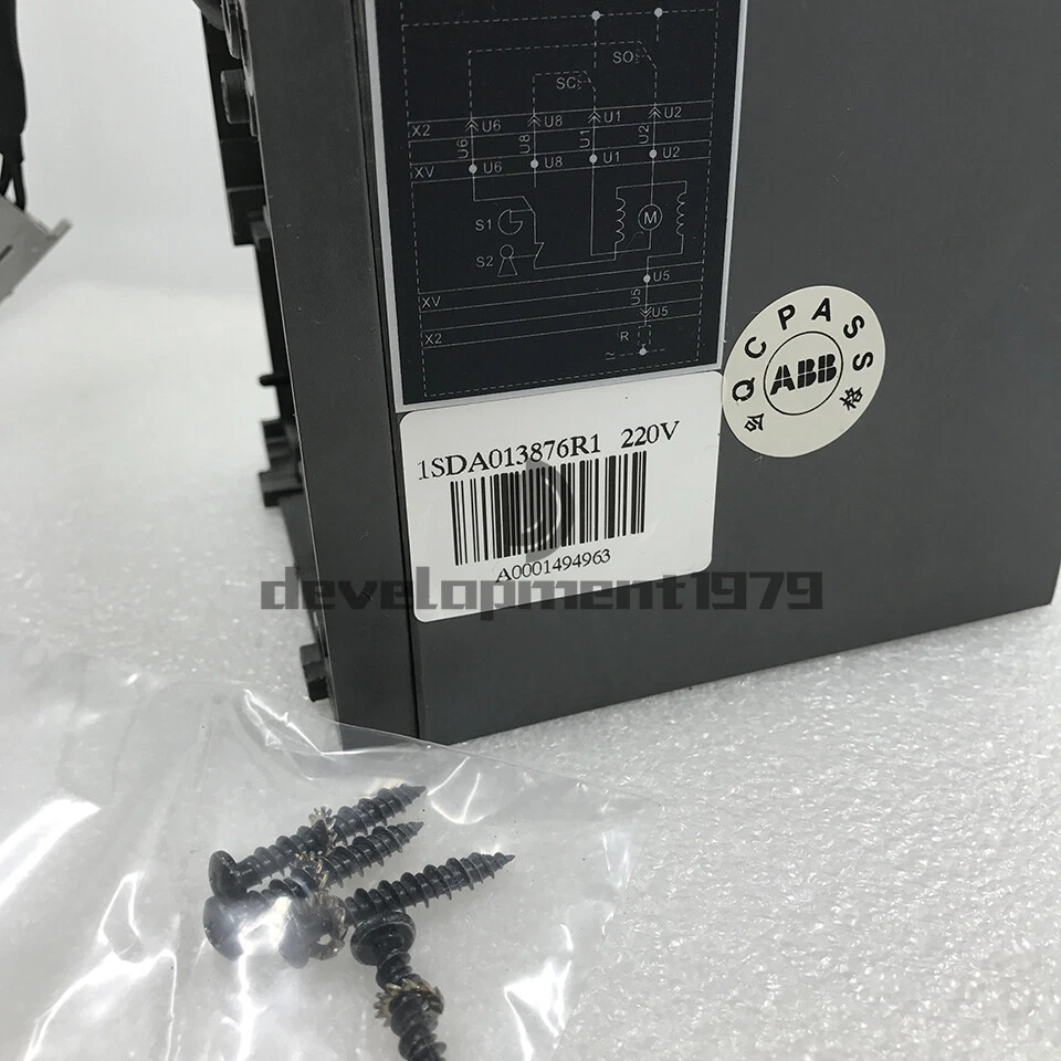 ONE NEW ABB S3-S5 220V DC/AC 61303378 Motor 1SDA013876R1 - Image 3 of 3