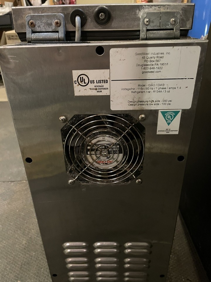 Goodwest Cream Machine Cafe Beverage Dispenser Dairy Plant Milk Coffee Cooler eBay