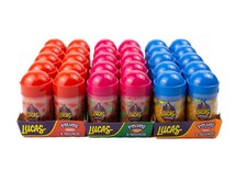 Lucas Polvos Picante Mexicano Polvo Sandía Mango Chamoy 10 Piezas
