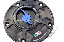 TWM BLACK QUICK Lock Fuel Cap Keyless SUZUKI GSXR 750 SRAD GSX-R 1996 - View #8