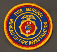 Petit écusson maréchal des incendies FDNY New York NJ NY MD