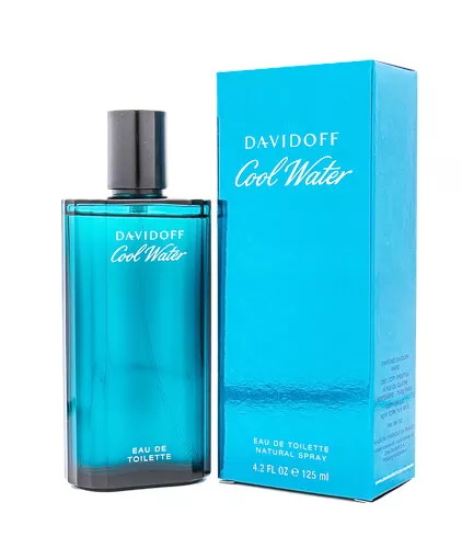 DAVIDOFF Cool Water For Men. Eau De Toilette Spray 4.2 Fl Oz (Pack of 1)