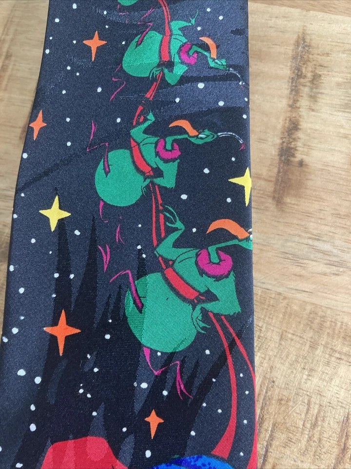 Винтажные LOONEY TUNES 54 x 4 дюйма Martian CHRISTMAS 1993 - Изображение 4 из 4