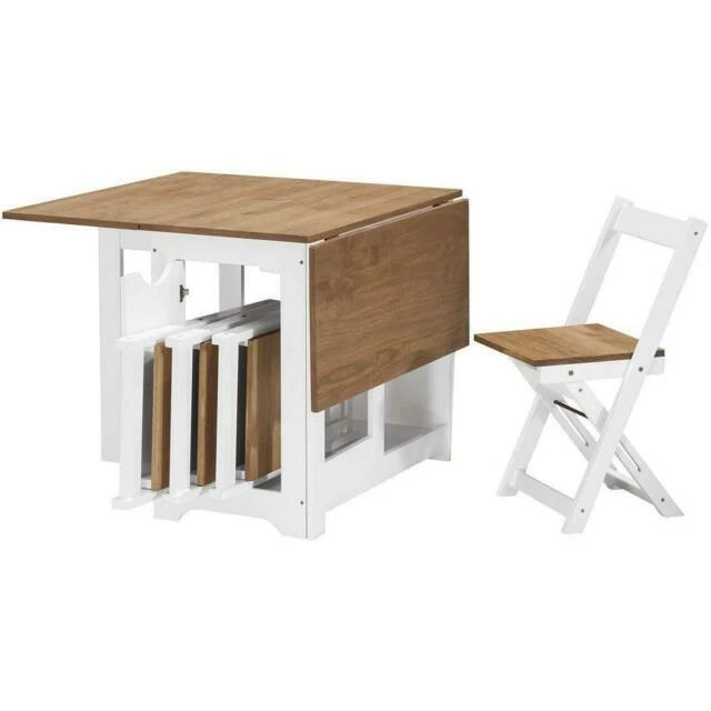 Pine Flat Pack Table & Chair Sets