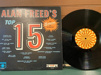 ALAN FREED'S TOP 15 Wilbert Harrison - Kansas City- Etta James/Shirelles Lp N/M