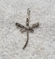 925 Sterling Mexico (1) Single Dragonfly Dangle Earring