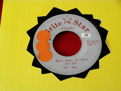 KAI RAY~I WANT SOME OF THAT~ MAD MIKE MONSTER~ VG~TRASHMAN'S BLUES~GARAGE