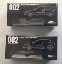 2 x Hobby Japan - JDM64 - Honda Civic EG6 SIR-II White - HJDM002-5
