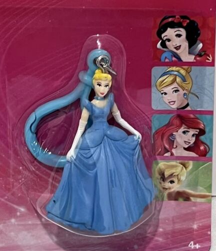 Disney Princess Bag Clip/ Cake Topper Cinderella Snow White Ariel Tinkerbell - Afbeelding 1 van 5