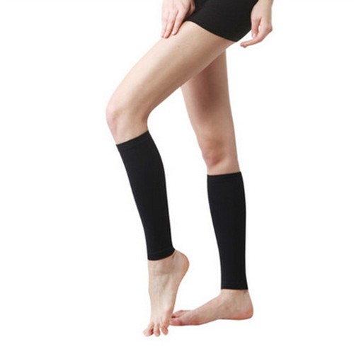 2pc Calf Sleeves Leg Support Compression Socks Running Shin Splint Varicose Vein - Picture 8 of 12