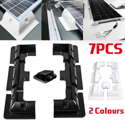 CICMOD Solar Modul Panel Montage Halterung Camping ABS Spoiler Befestigung Wohnmobil