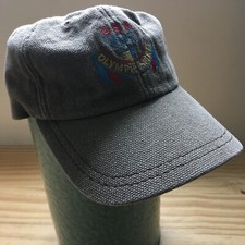 Vintage Olympic Spirit Official USA Olympic Committee Baseball Cap Made in USA
