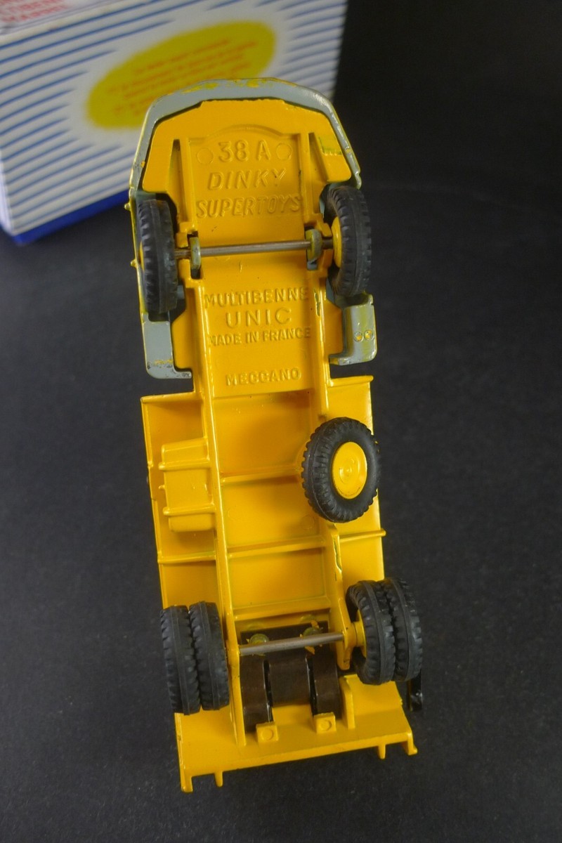 Dinky Toys France UNIC Multibenne MARREL N°38 A - Avec Boîte D'origine