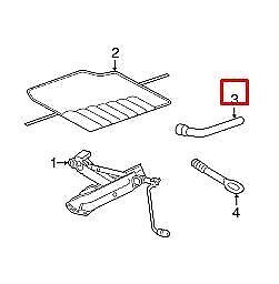 MERCEDES BENZ M W164 Socket Wrench A221581000164 OEM for sale