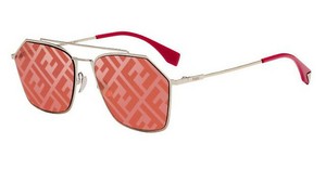 fendi red sunglasses