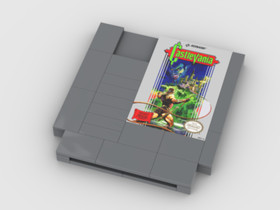 Cartuccia videogioco LEGO personalizzata per LEGO NES 71374 MOC SCEGLI LA TUA