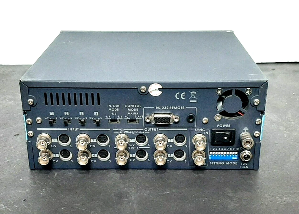 DATAVIDEO TBC-5000 TBC & MATRIX SWITCHER - Image 2 of 4
