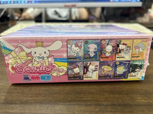 Sanrio Doujin Trading Cards CCG 32 Packs Official Booster Box Hello Kitty US - Bild 5 von 6