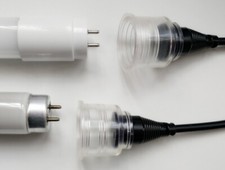 T8 lamp foot waterproof lamp holder T8 lamp holder line aquarium waterproof plug