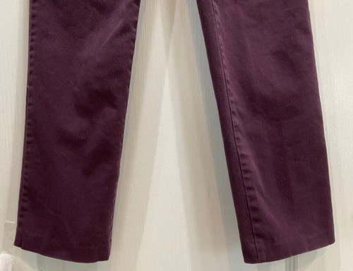 Gloria Vanderbilt Amanda Womens Jeans Size 6 Average Plum Wine 5 Pocket 52 - Picture 4 of 9