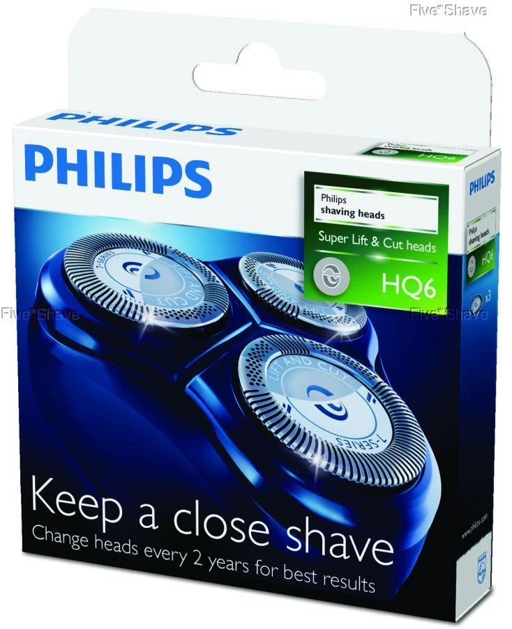 NEUF 3 PHILIPS HQ6 HQ 6 QUADRA TETES de Rasage/Rasoir HQ74, HQ76, HQ78