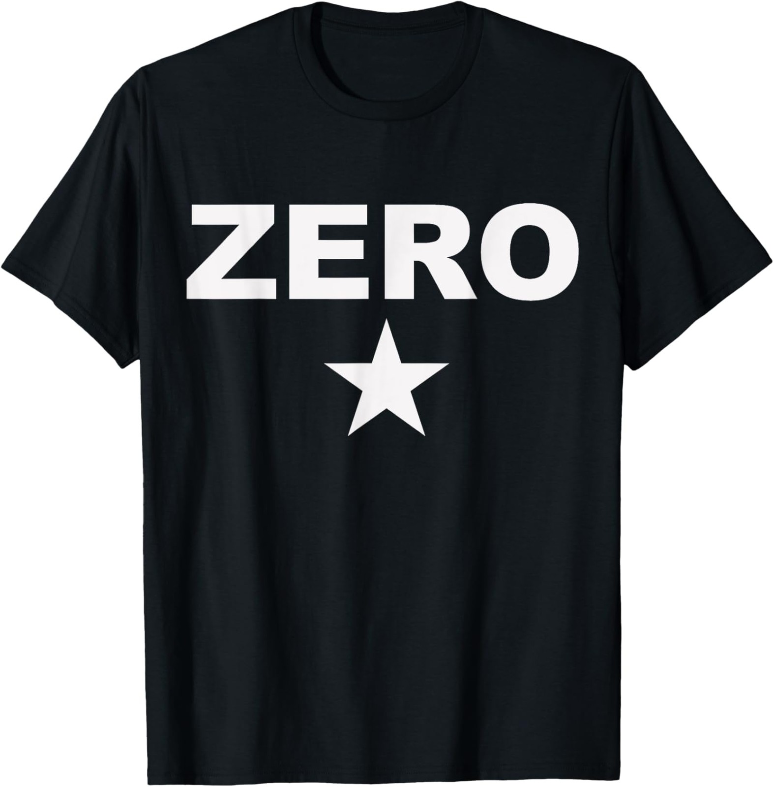 Grunge 90s Rock Band Zero Star Funny Alternative Music Tee