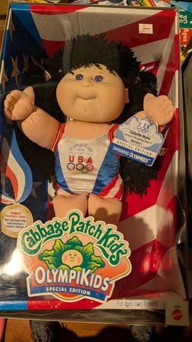 Cabbage Patch Kids Collette Myra Olympikids Special Edition 1996 Doll 14in Birt…