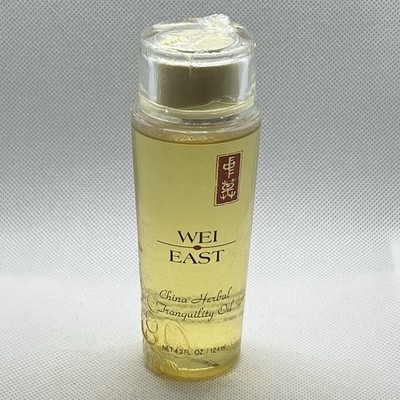 Wei East China Herbal Tranquility Oil-4.2 fl. oz. New Old Stock-Sealed
