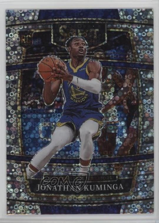 2021-22 Panini Select Concourse Disco Prizm Jonathan Kuminga #28 12yh