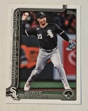 MIGUEL VARGAS 2025 Topps Series 1 #190 White Sox