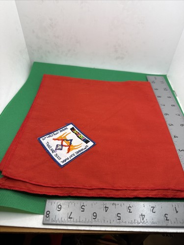 20th World Scout Jamboree 2003  Mondial Neckerchief Thailand (Red) 100E-1757A