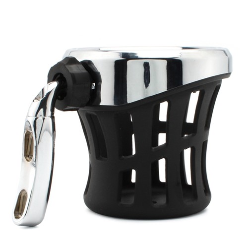 Motorcycle Handlebar Cup Holder Drink W/ Mesh Basket Mount Universal - Bild 24 von 24