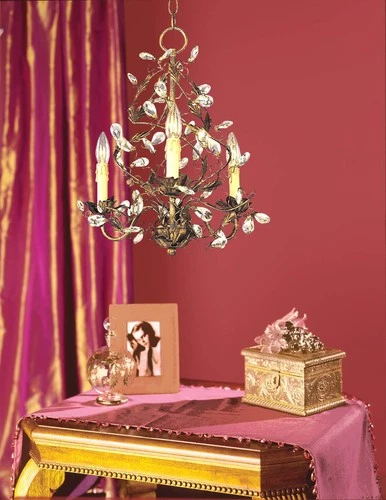 Maxim Etruscan Gold 18 1/2" Wide Traditional Crystal Chandelier - Picture 4 of 4