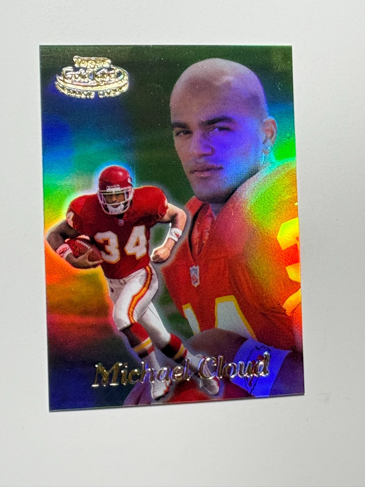 1999 TOPPS GOLD LABEL FOOTBALL No.3 MICHAEL CLOUD ROOKIE -                  L802