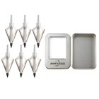 Archery 100gr Broadheads 3 Blade Arrowheads Target Points Field Crossbow Hunting — photo 3