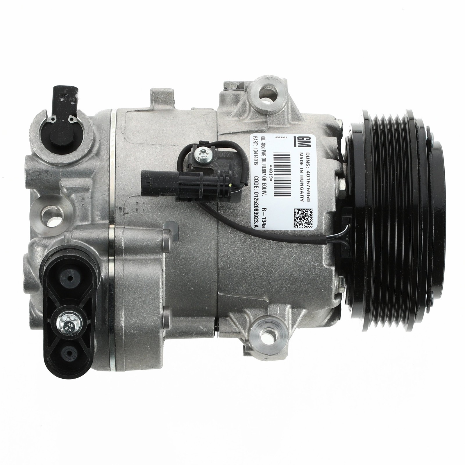 Conjunto de compresor de aire acondicionado y embrague para GM Cruze 2012-2016 (N/P 39053419)