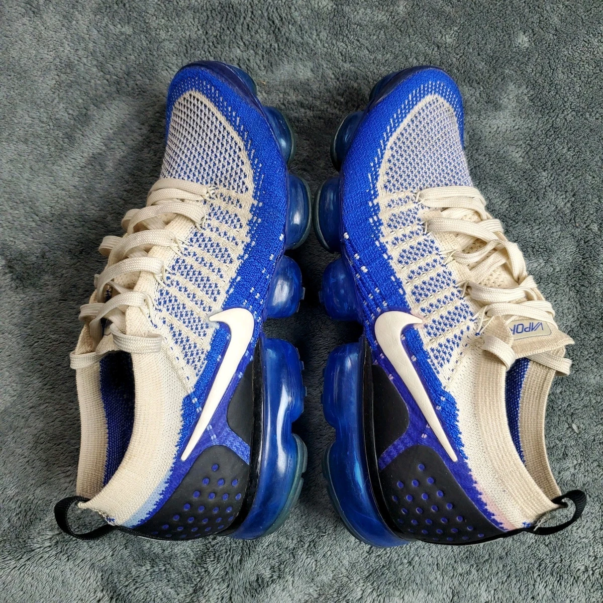 Nike Air Vapormax Flyknit 2 Racer Blue men’s size 13 running shoes Rare! Nike Air Vapormax flyknit 2 racer blue | Mercari main image 3