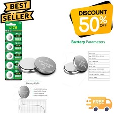 5 Count Coin & Button Cell Lithium Batteries – Safe & Long-Lasting Power