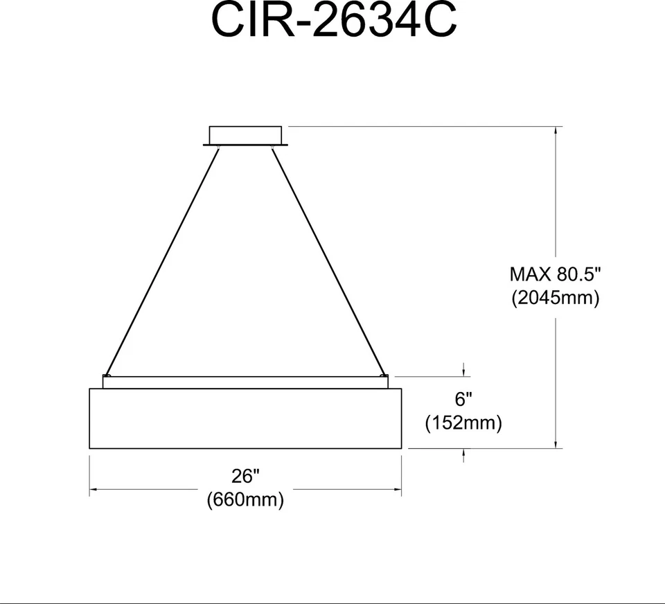 Lámpara de araña con anillo LED Dainolite CIR-2634C Circulo 26"W - blanca/latón envejecido Foto 2 de 4