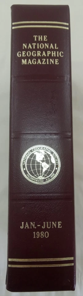 Nat Geo Magazines With Slipcover Jan To June 1980 - Image 2 of 4