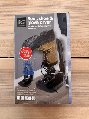 EASY HOME ACCESSORIES ~ BOOT SHOE GLOVE ~ AT HOME PORTABLE DRYER
